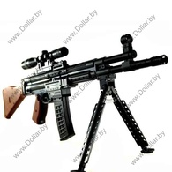 Игрушка пневматическая, снайперская винтовка-автомат Gun Series арт. nsm.303a с лазерным прицелом