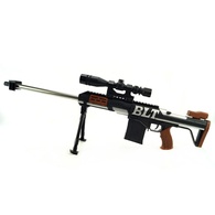  Игрушка винтовка пневматическая снайперская с лазерным прицелом BLT No.2018А