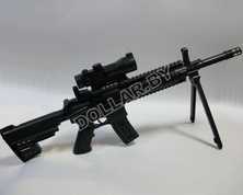Воздушное ружье Gun Game штурмовая винтовка M509B "0047" (код  9-1135) + 5 пакетиков пулек в подарок!