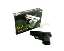 Детский металлический пневматический пистолет AIRSOFT GUN G.1
