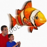 Air Swimmers Плавающая (летающая) по воздуху рыба (акула, немо) на пульте дистанционного управления