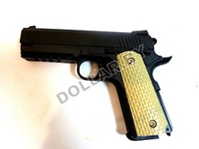 Игрушечный металлический пневматический пистолет Airsoft Gun G.25