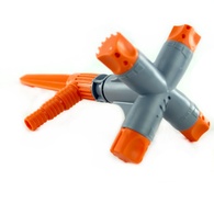 Распылитель для газона вращающийся четверной 3 шт