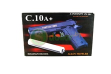 Детский металлический пневматический пистолет "Airsoft Gun C.10A+"