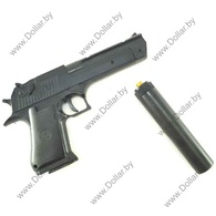 Игрушка металлический пневматический пистолет AIRSOFT GUN С.20+ 