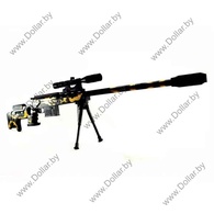  Игрушка винтовка пневматическая, снайперская, штурмовая Super Fire Power арт.no.777-2 с лазерным прицелом