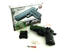  Детский металлический пневматический пистолет AIRSOFT GUN G.25+