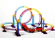 Железная дорога-аттракцион Roller Coaster (арт. 9-4878) "681"